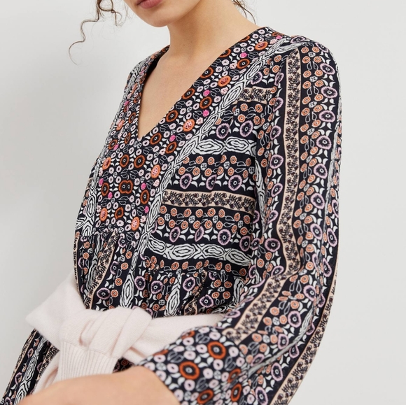 Anthropologie Naomi Embroidered Tunic Dress - Picture 4 of 8